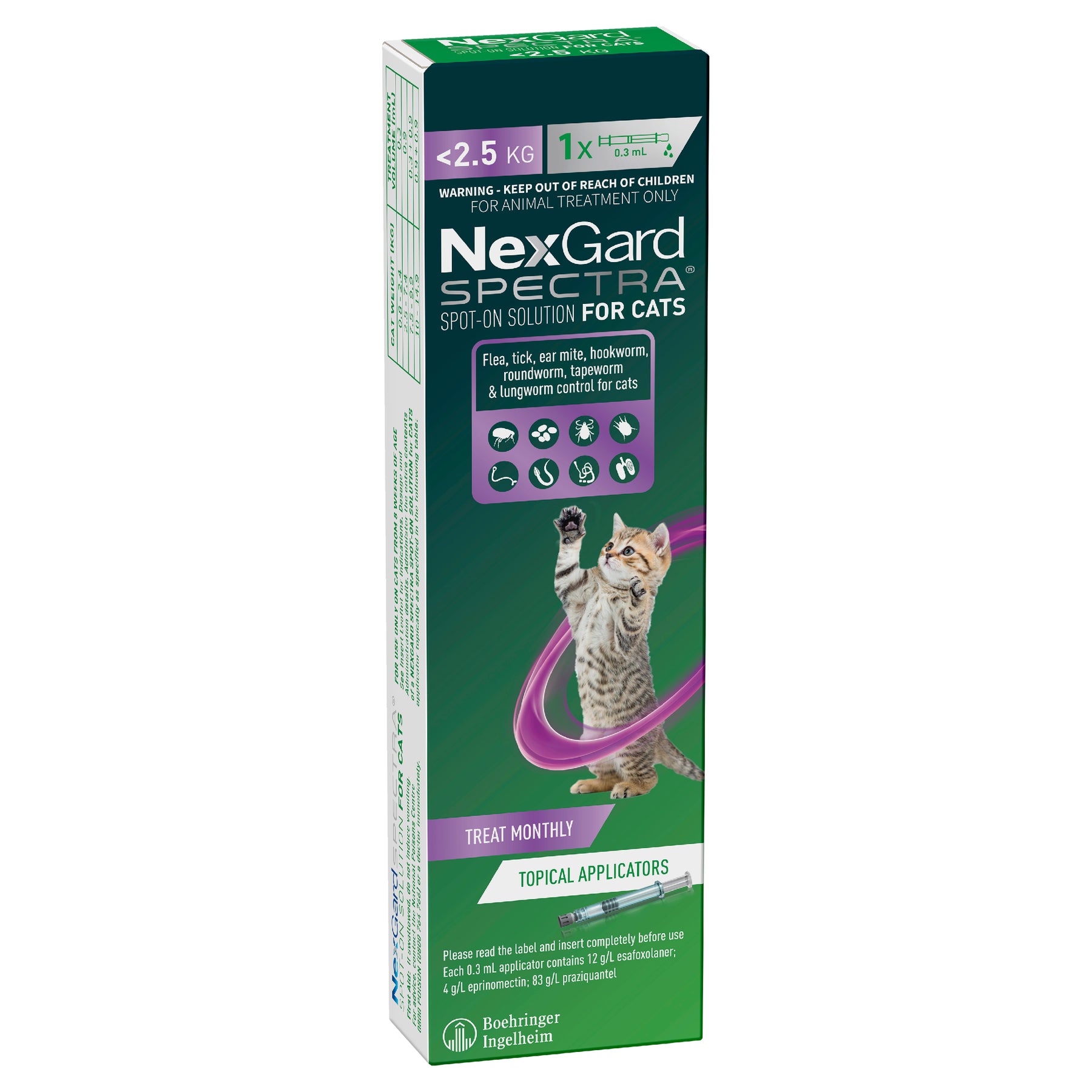 Nexgard Spectra for Cats Single