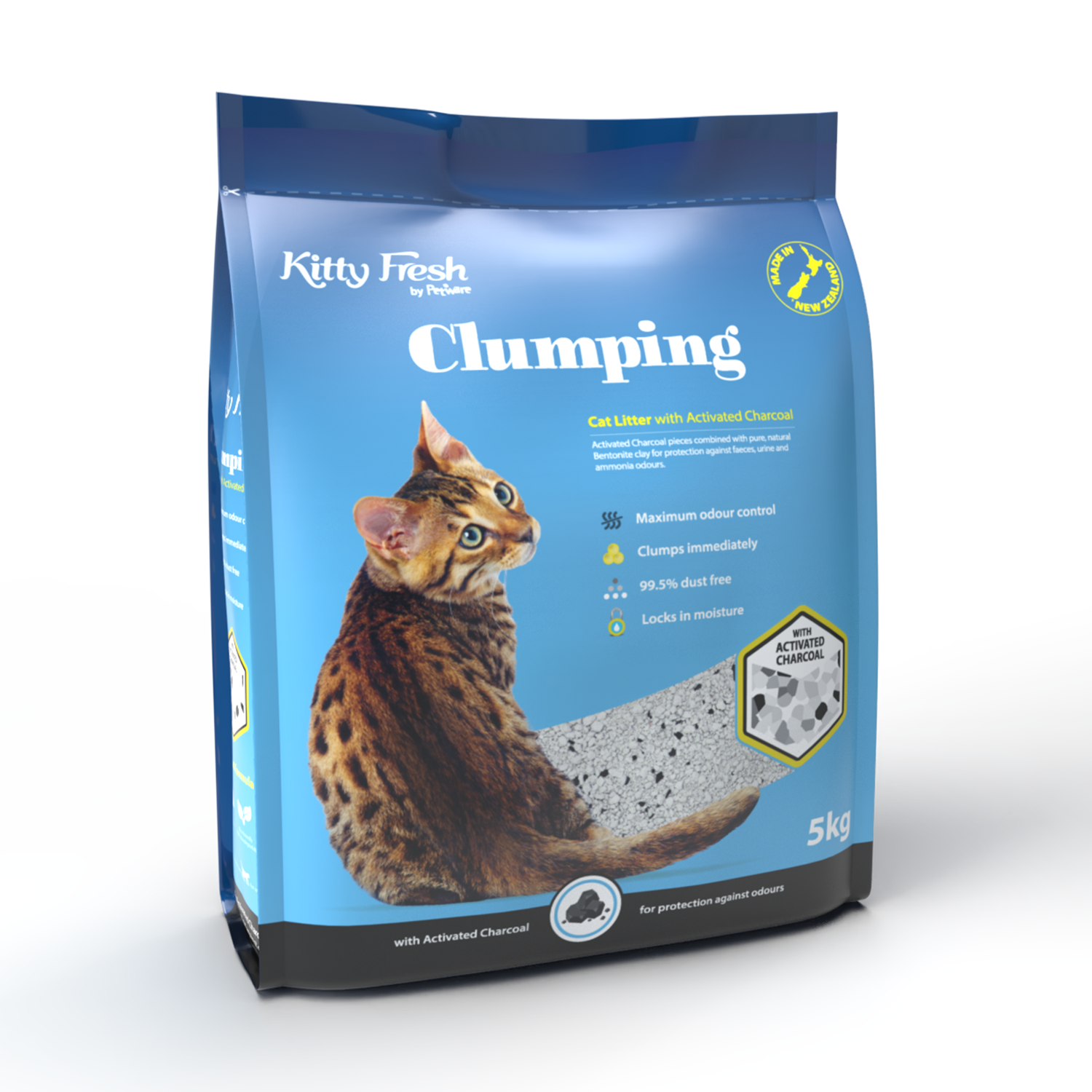 Kitty Fresh Carbon Clumping Litter