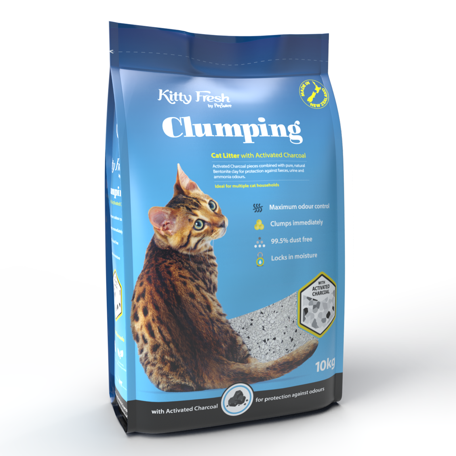 Kitty Fresh Carbon Clumping Litter