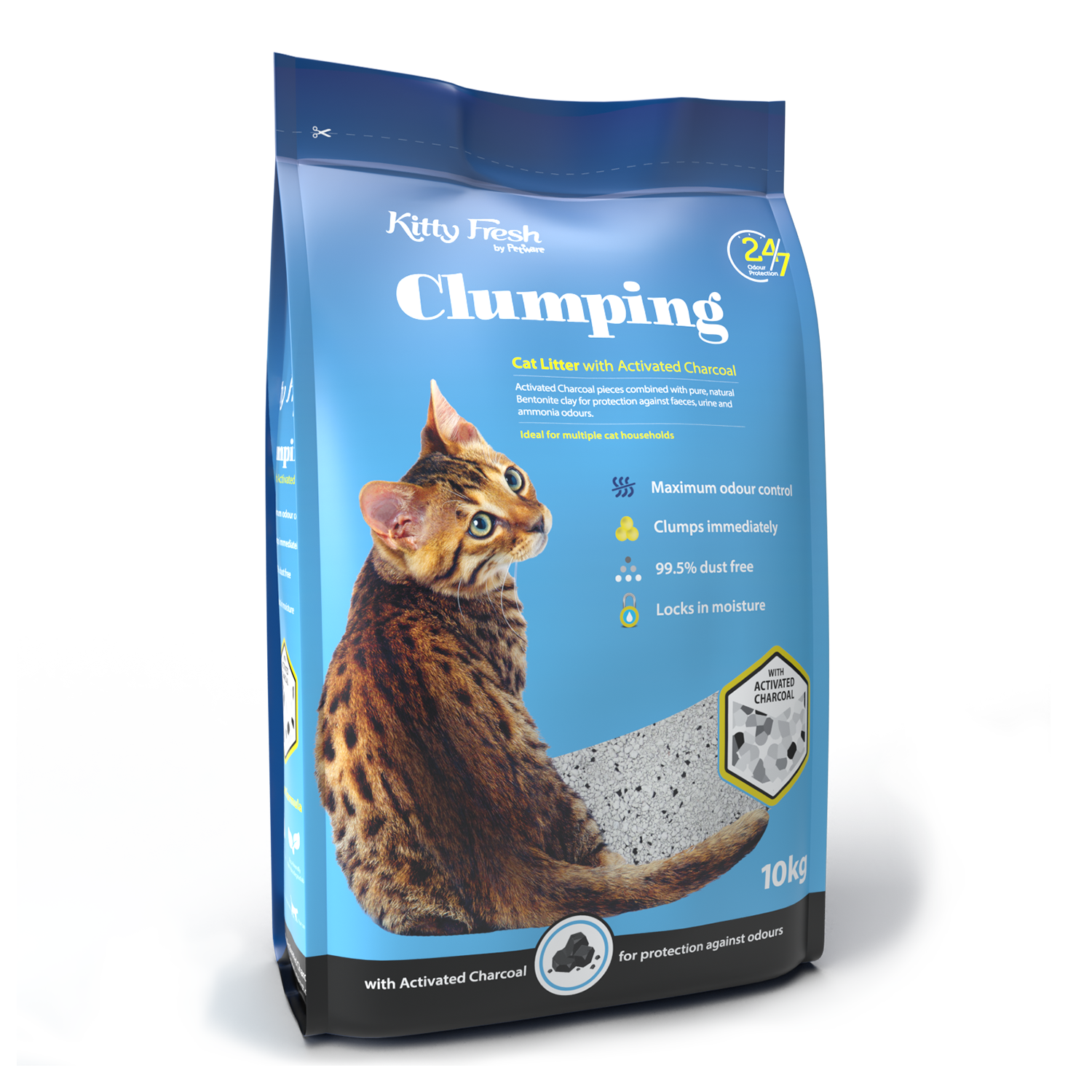 Kitty Fresh Carbon Clumping Litter
