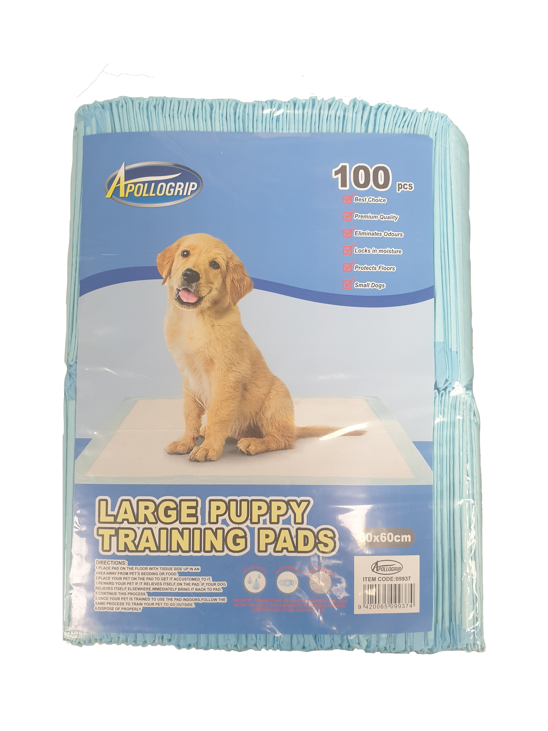 Puppy Training Pads 60x60cm 100pk