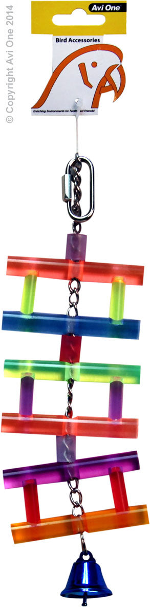 Avi One Acrylic Ladder with Bell