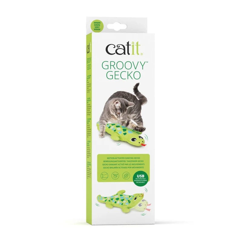 Catit Groovy Gecko Green