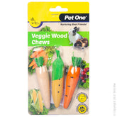 Pet One Veggie Wood Chew 3 Pack