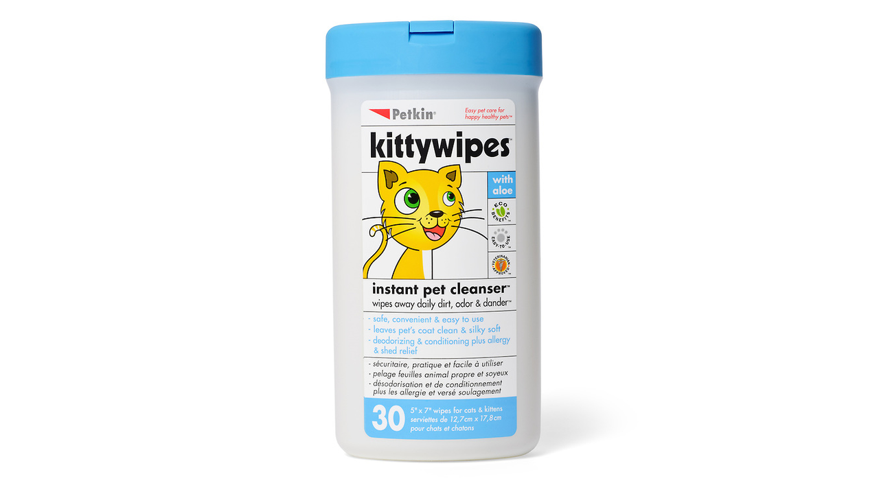 Petkin Kitty Wipes 30pk