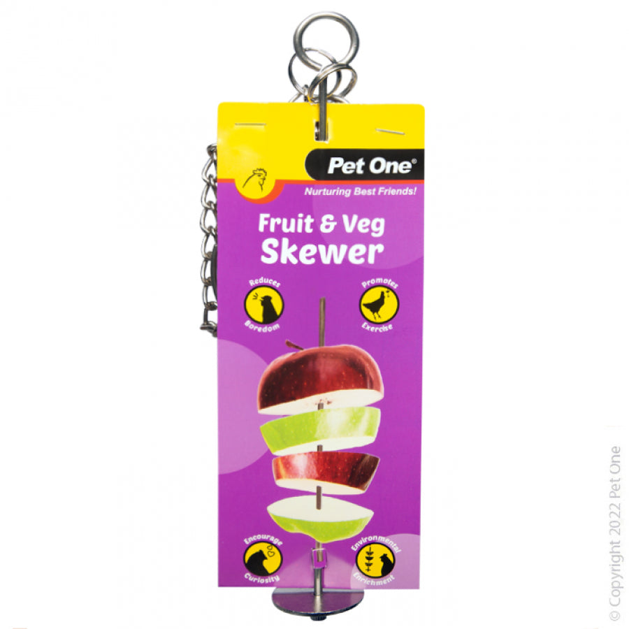 Pet One Fruit and Veg Skewer