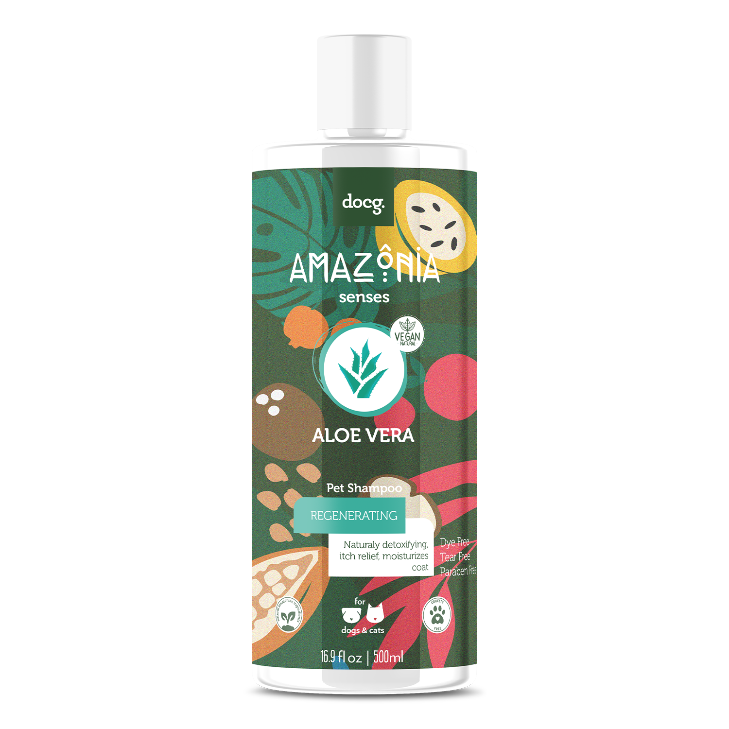 Amazonia Senses Aloe Vera Shampoo 500ml
