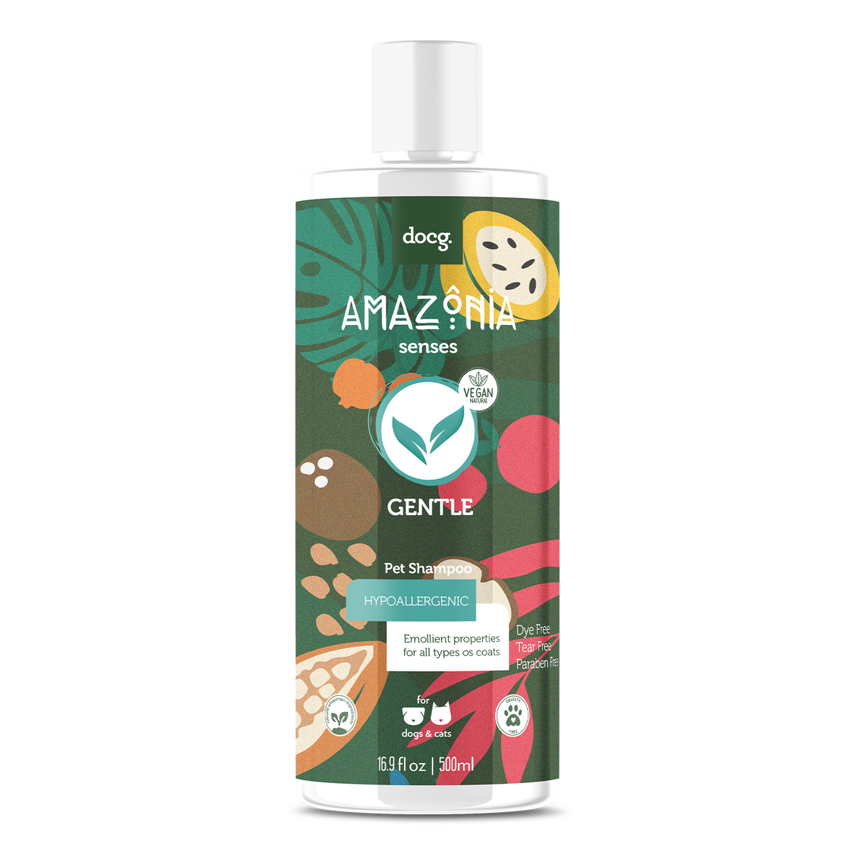Amazonia Senses Gentle Shampoo 500ml
