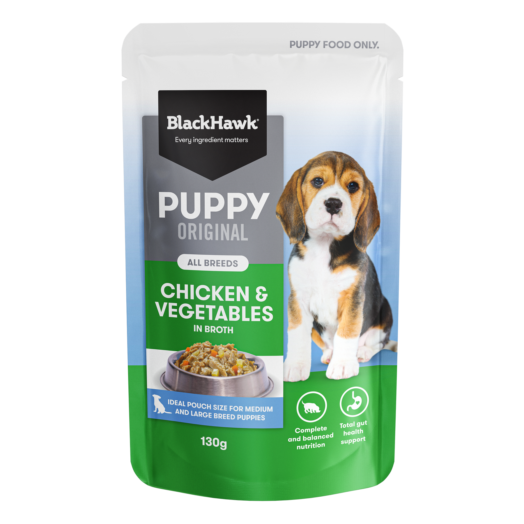 Black Hawk Puppy Original Puppy Pouch Chicken & Veg