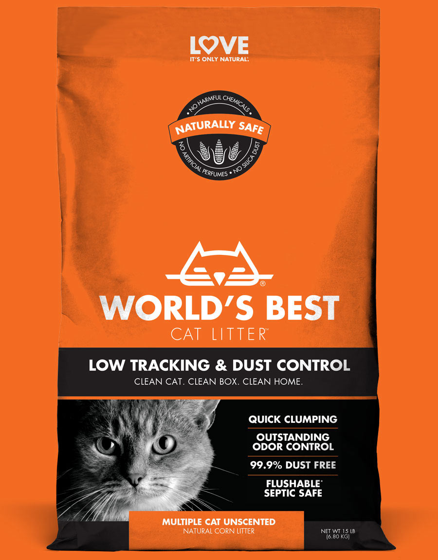 Worlds Best Cat Litter Low Tracking & Dust Control