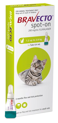 Bravecto Cat S 1.02-2.8KG