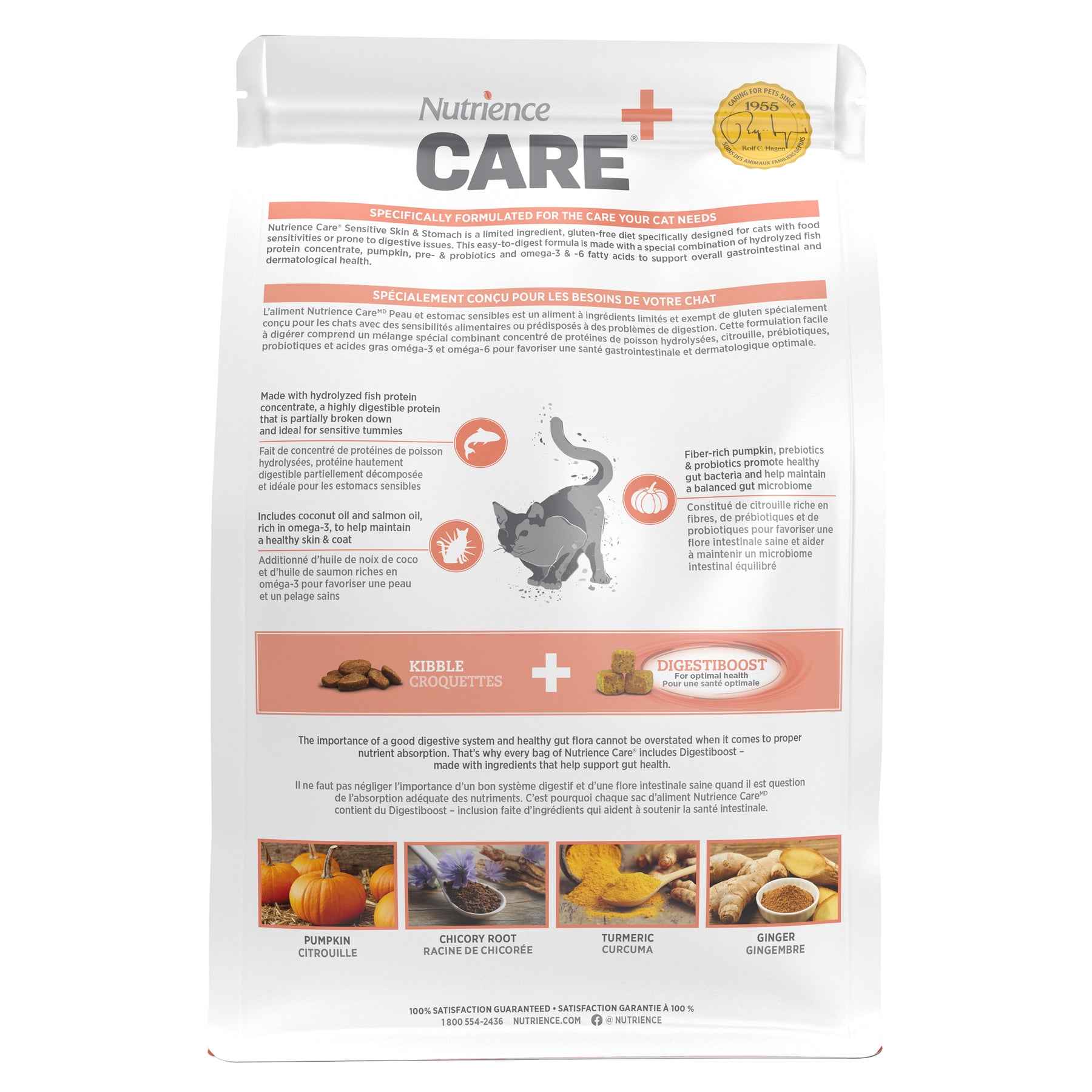 Nutrience Care Cat Sensitive Skin & Stomach