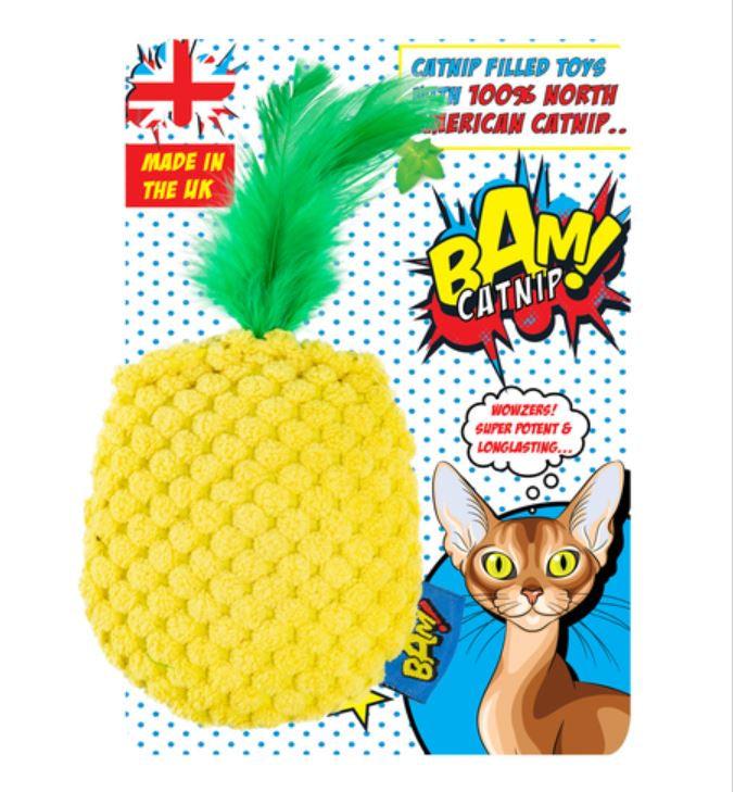 BAM! Catnip Pineapple
