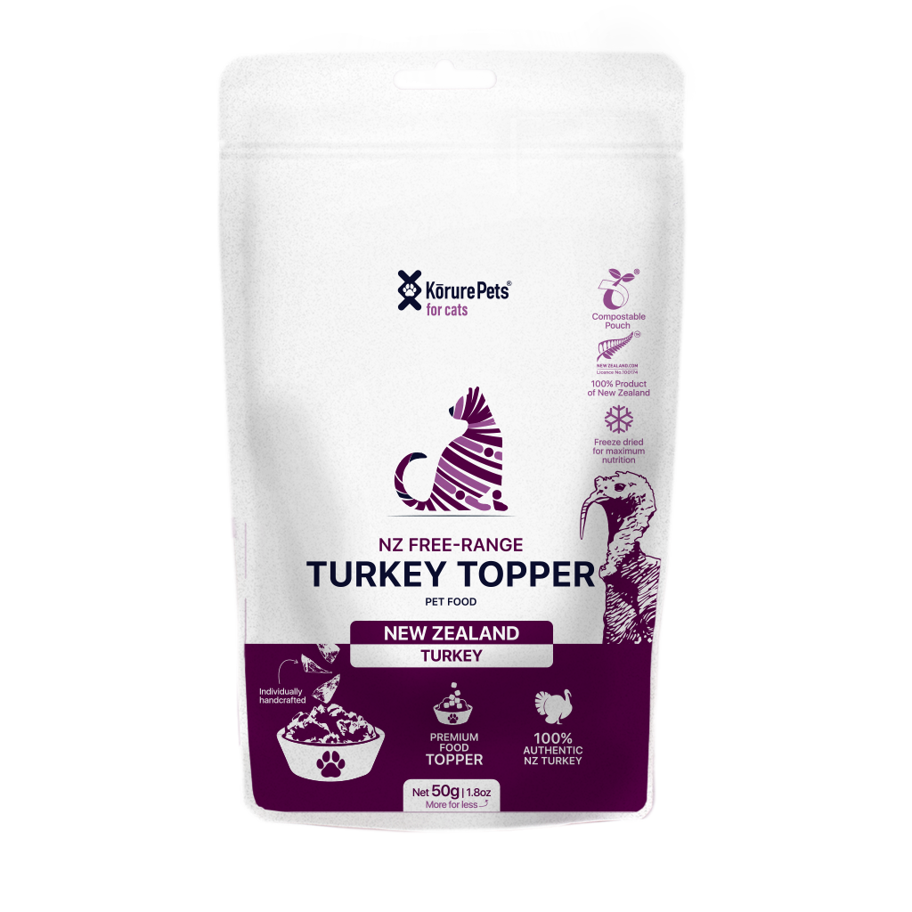 Korure Pets Cat Turkey Topper 50g