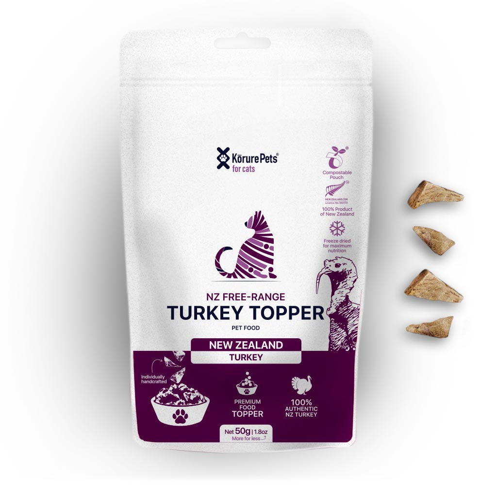 Korure Pets Cat Turkey Topper 50g