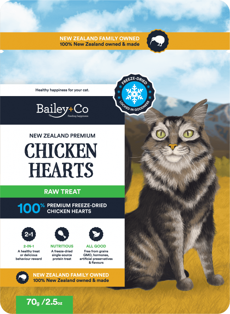 Freeze dried chicken hearts for cats best sale