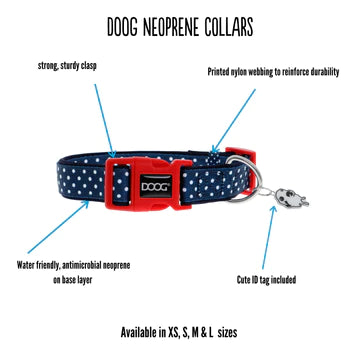 DOOG Neoprene Dog Collar Stella