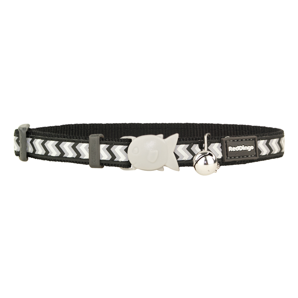 Red Dingo Cat Collar Ziggy Reflective