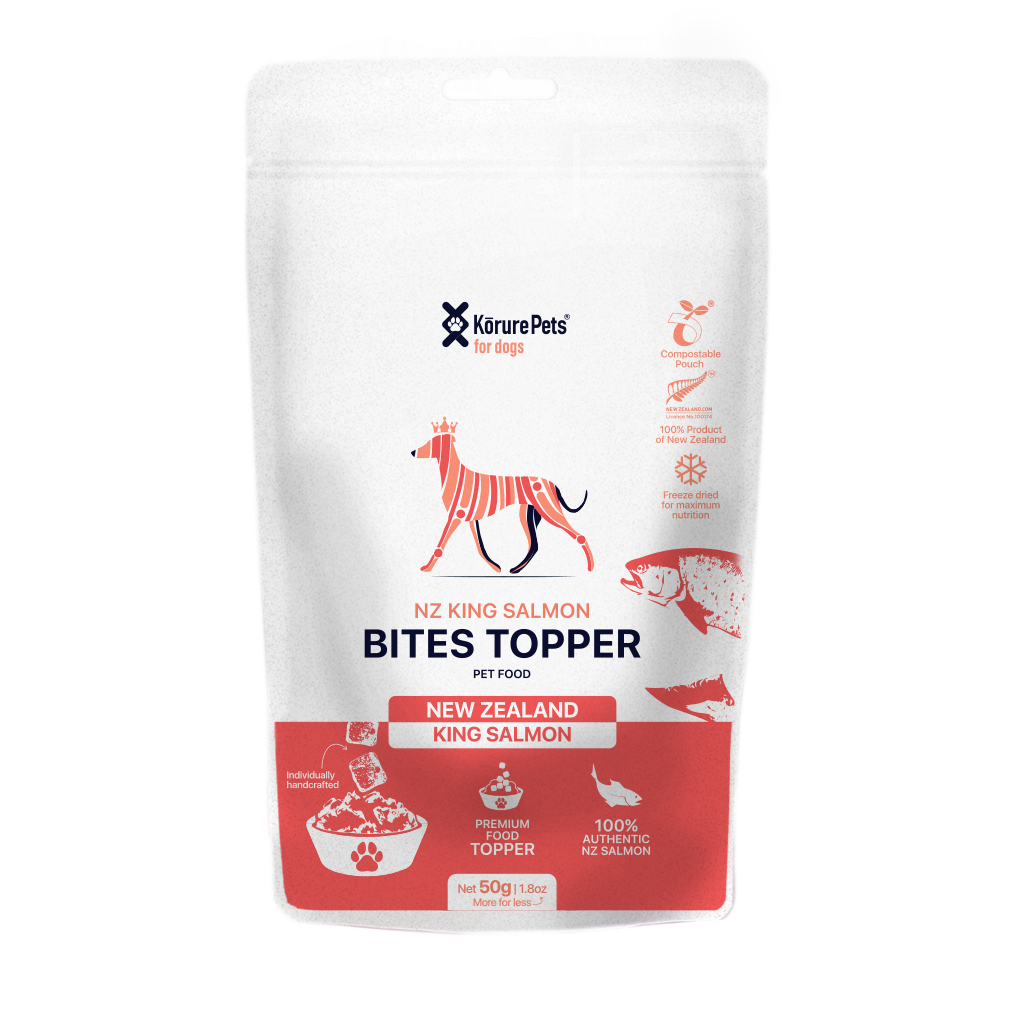 Korure Pets Dog Salmon Topper