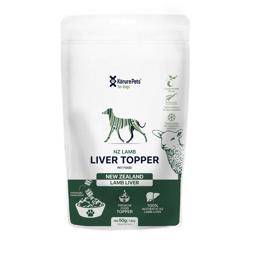 Korure Pets Dog Lamb Liver Topper  50g