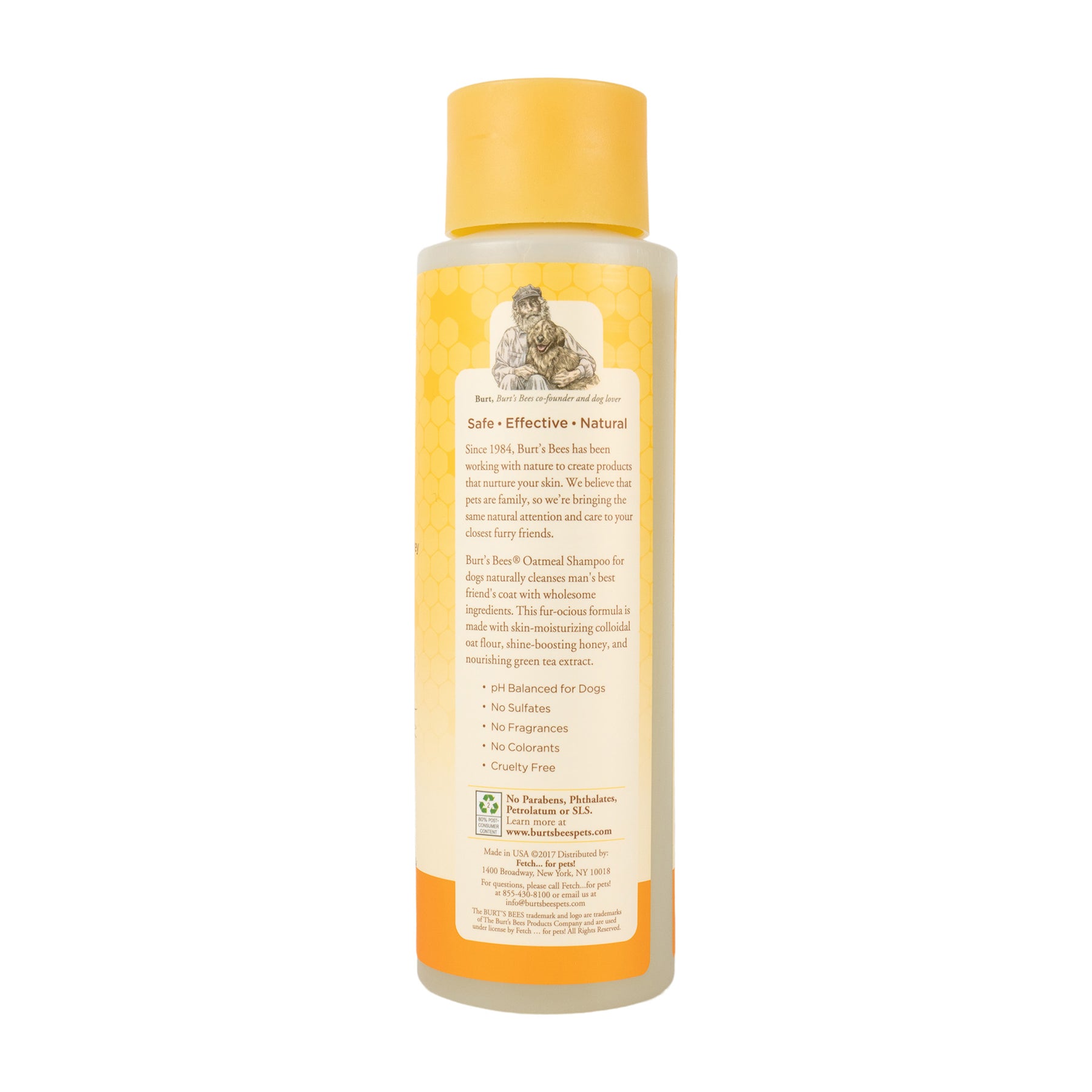 Burt's Bees Oatmeal Dog Shampoo 473ml