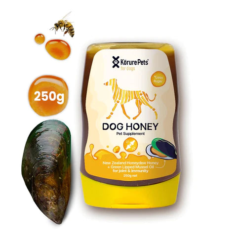 Korure Pets Dog Honey + Mussel Oil
