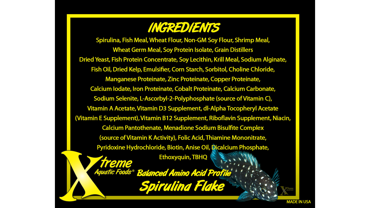 Xtreme Spirulina Flake