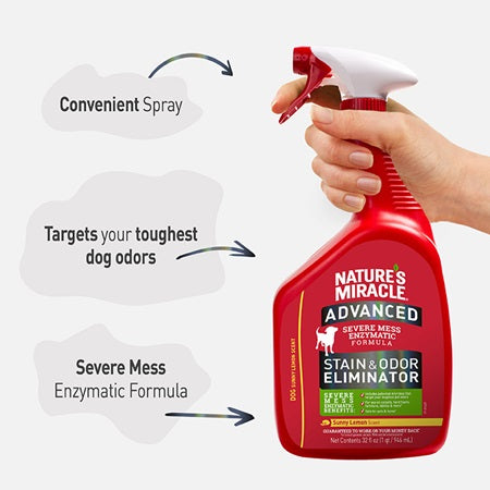 Nature's Miracle Advanced Stain & Odour Eliminator For Dogs 946ml