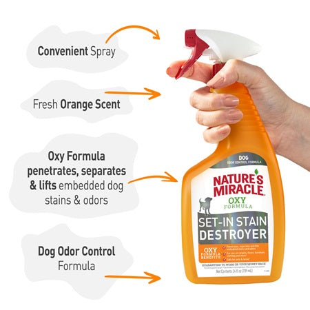 Natures Miracle Oxy Set-in Stain Destroyer 709ml