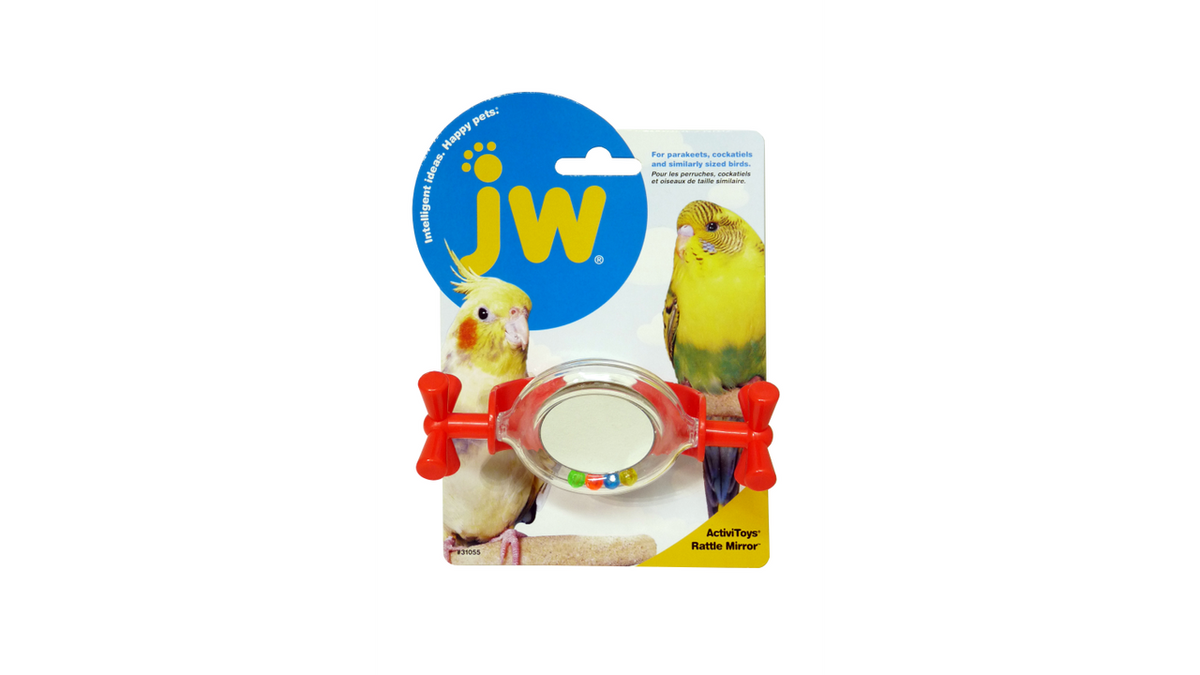 JW Bird Rattle Mirror