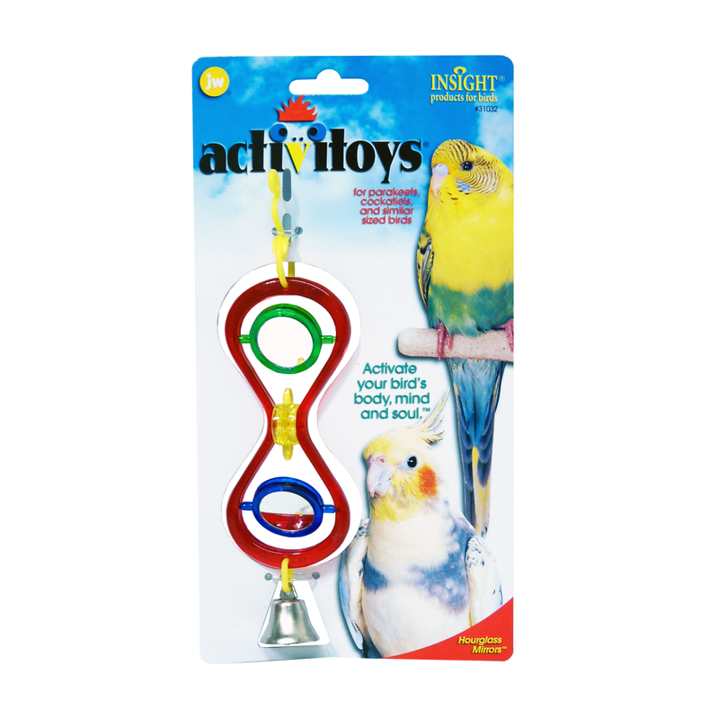 JW ActiviToy Hour Glass Mirror