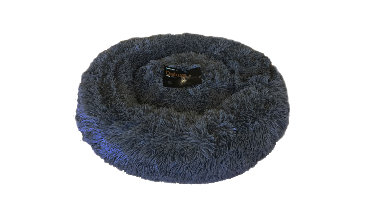 Brooklands Calming Pet Bed Charcoal Medium