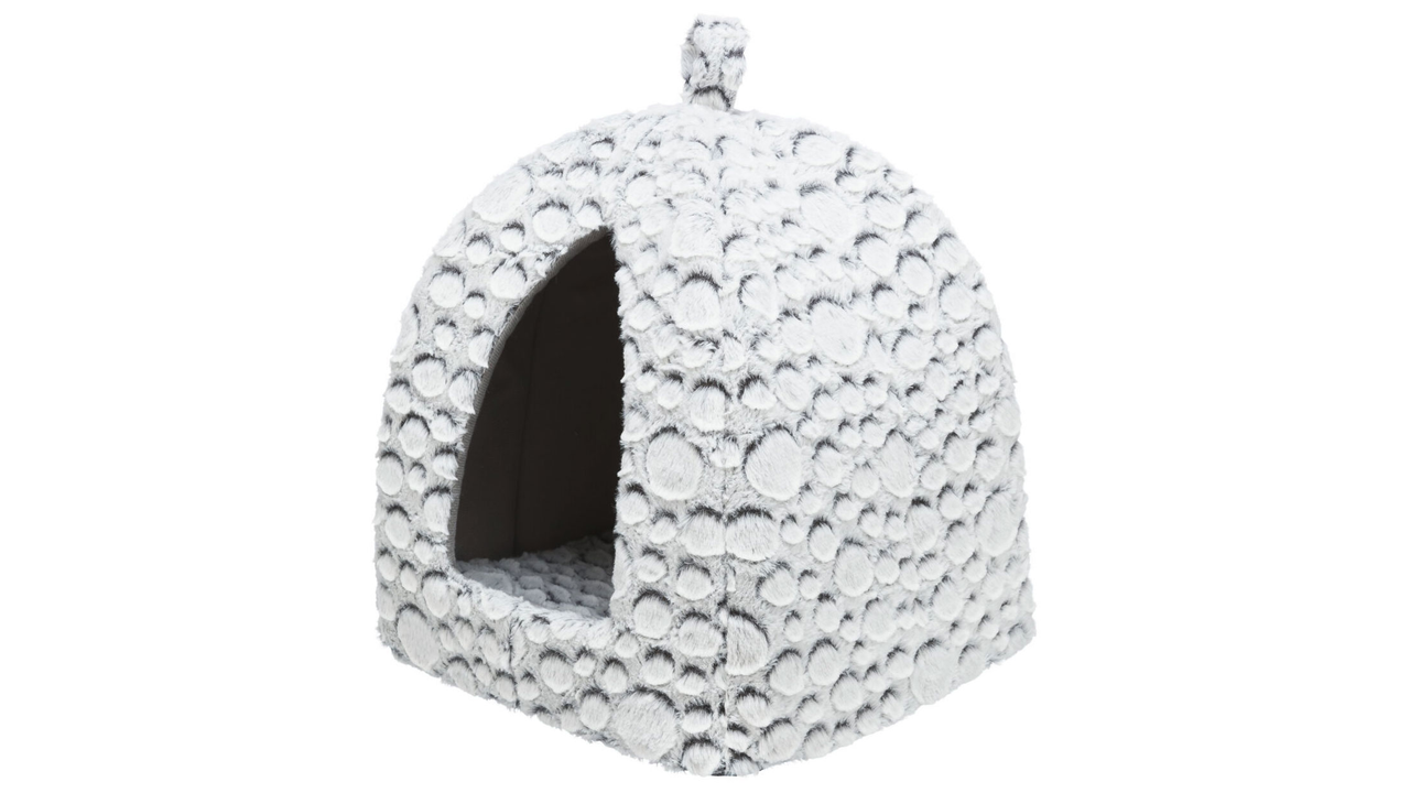 Cat cave Trixie Kaline Mio Grey Dark pink 35 x 26 x 41 cm