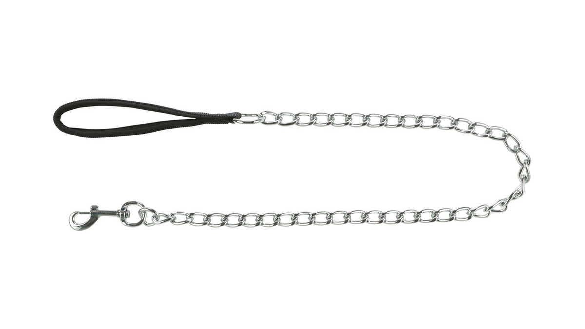 Trixie Chain Lead 1m x 4mm Black