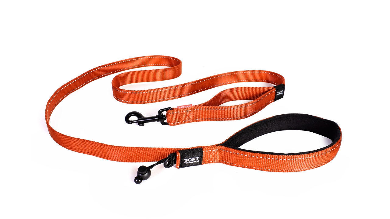 Ezy Dog Leash Leash Soft Trainer 25mm Orange