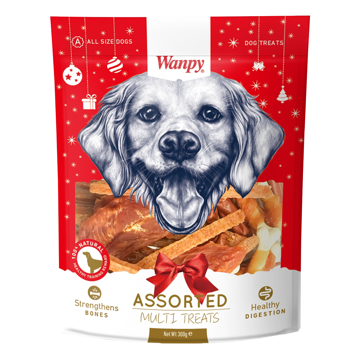 Wanpy Dog Christmas Multipack 300g