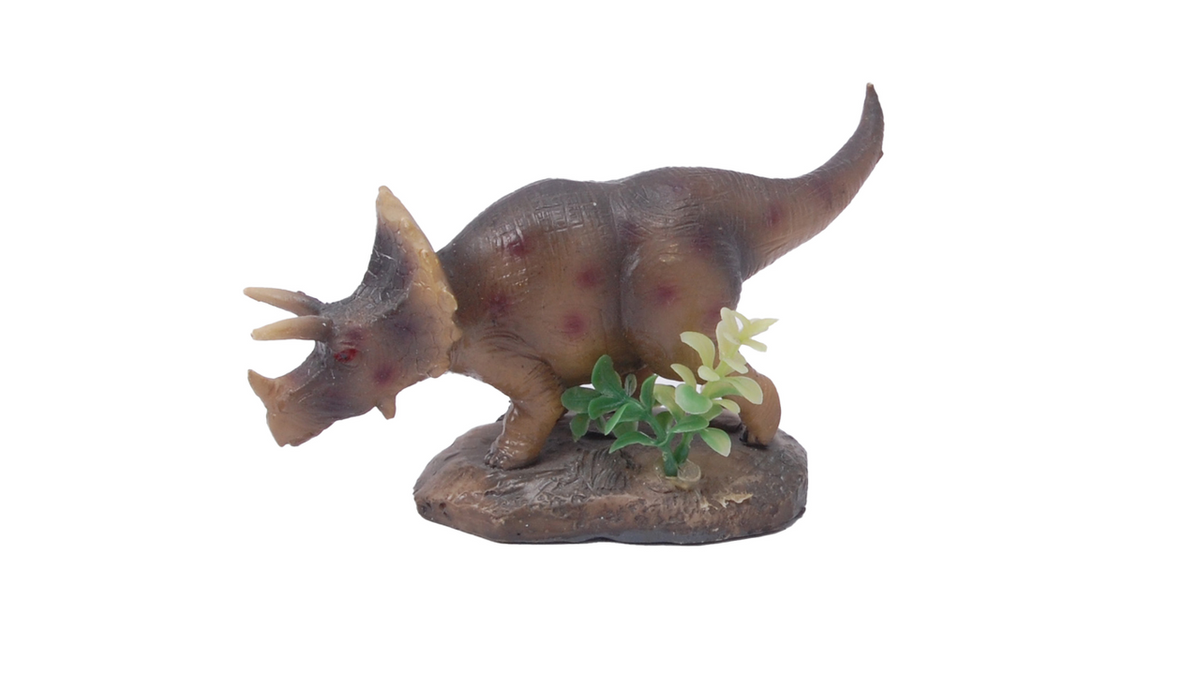 Dinosaur Triceratops Ornament Small