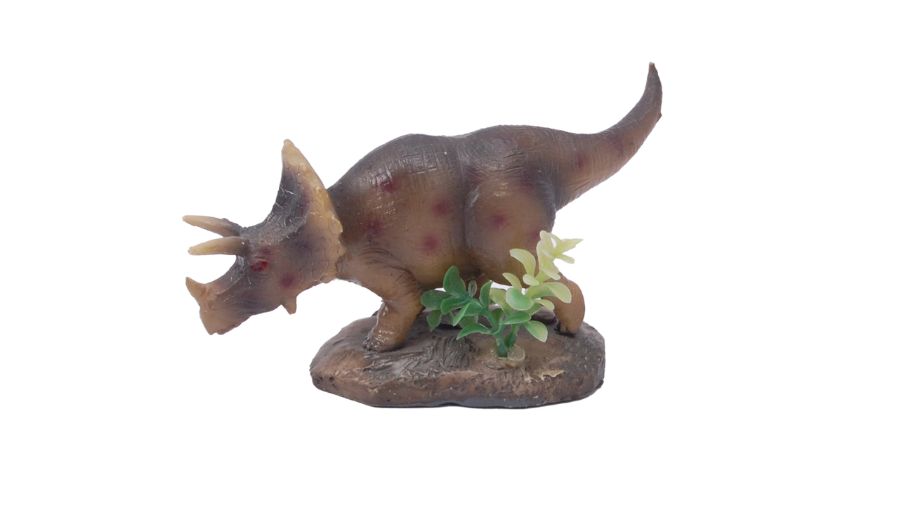 Dinosaur Triceratops Ornament Small