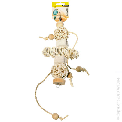 Rattan Balls, Wooden Beads & Pumice