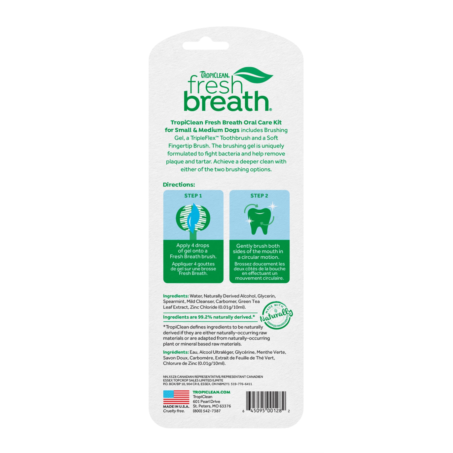 Tropiclean Oral Care Kit