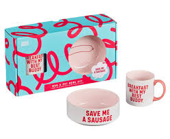 Wild & Woofy Mug & Pet Bowl Set