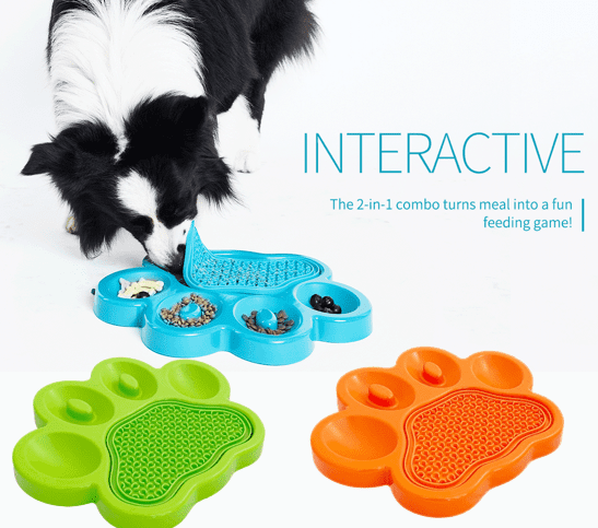 Paw 2 in 1 Slow Feeder & Lick Pad