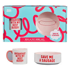 Wild & Woofy Mug & Pet Bowl Set