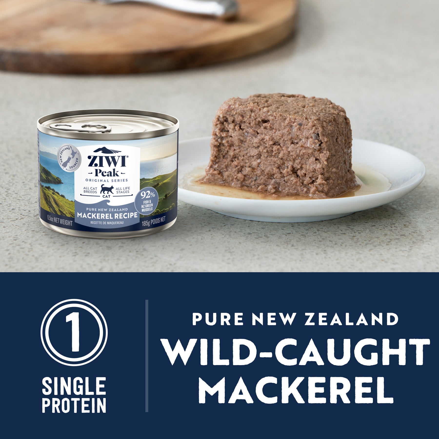 Ziwi Cat Mackerel and Lamb Can