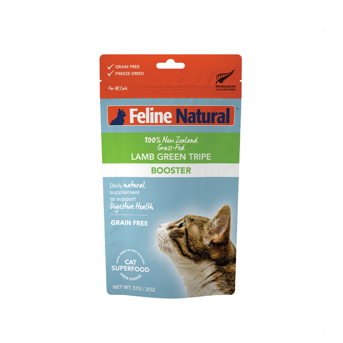 Feline Natural Lamb Green Tripe Booster