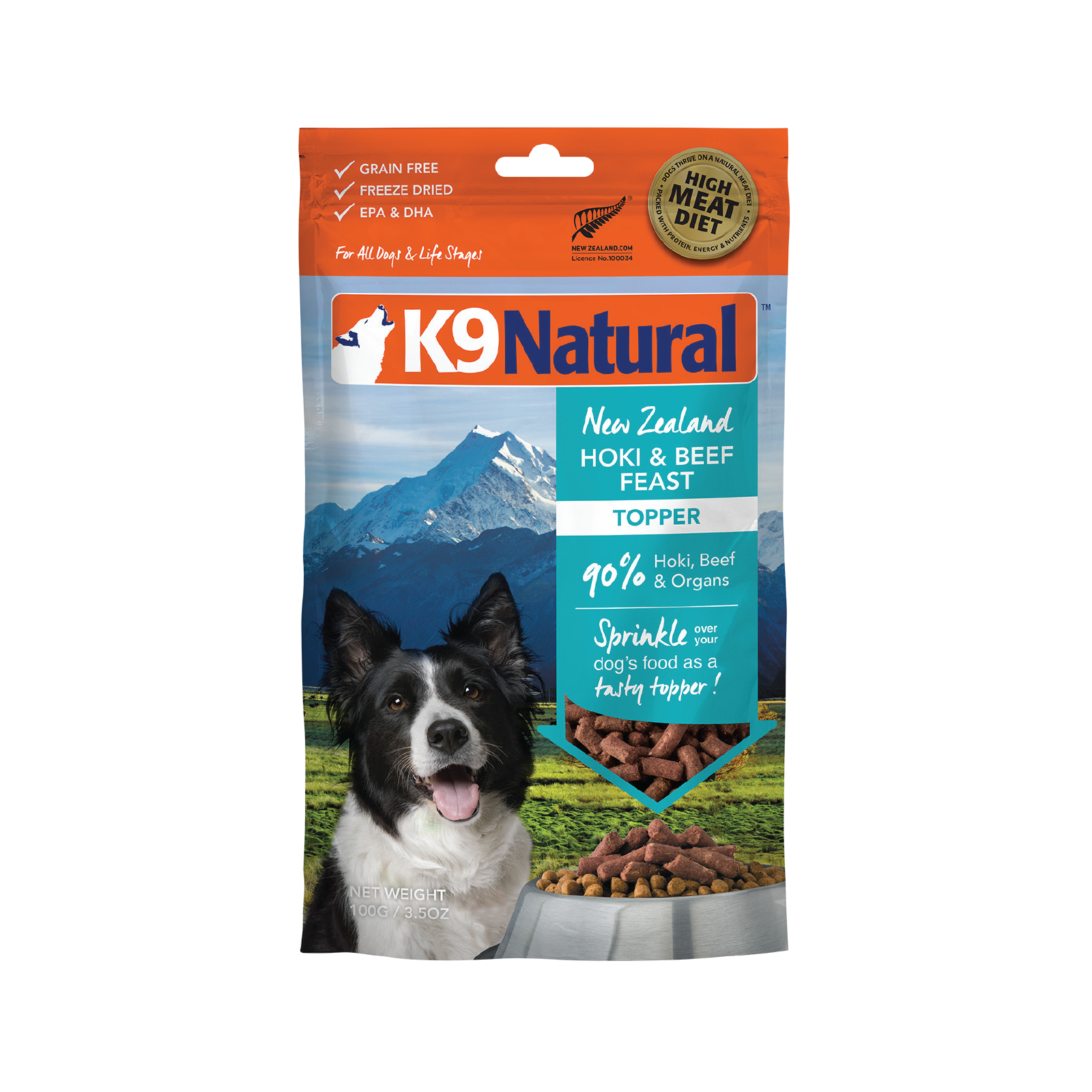 K9 Natural Beef and Hoki Feast Freeze Dried