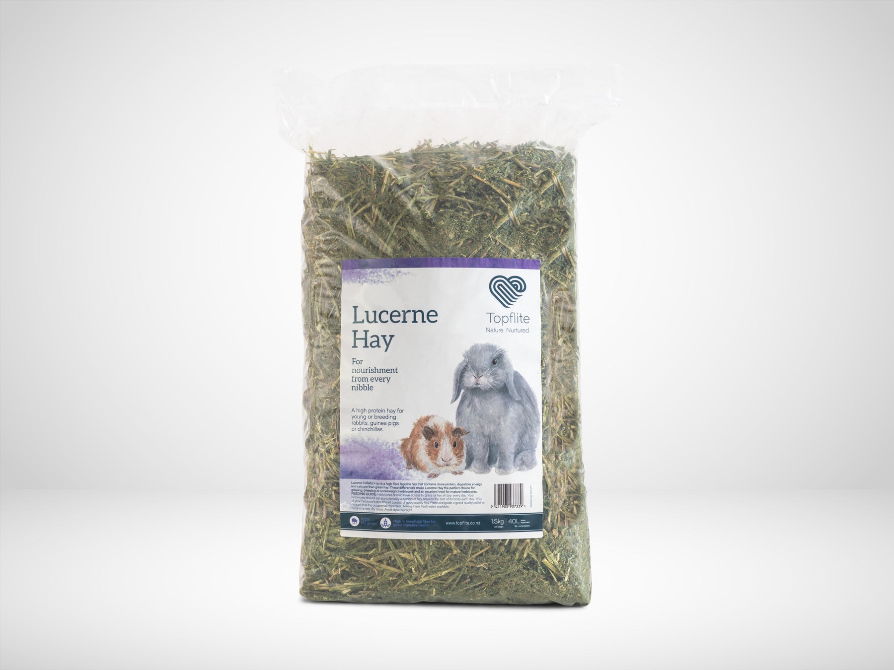 Topflite Lucerne Hay 1.5kg