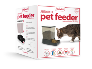 Petware Auto Feeder ** Base & Lid Vary from Pic - they are Two Different Colours supplied at random