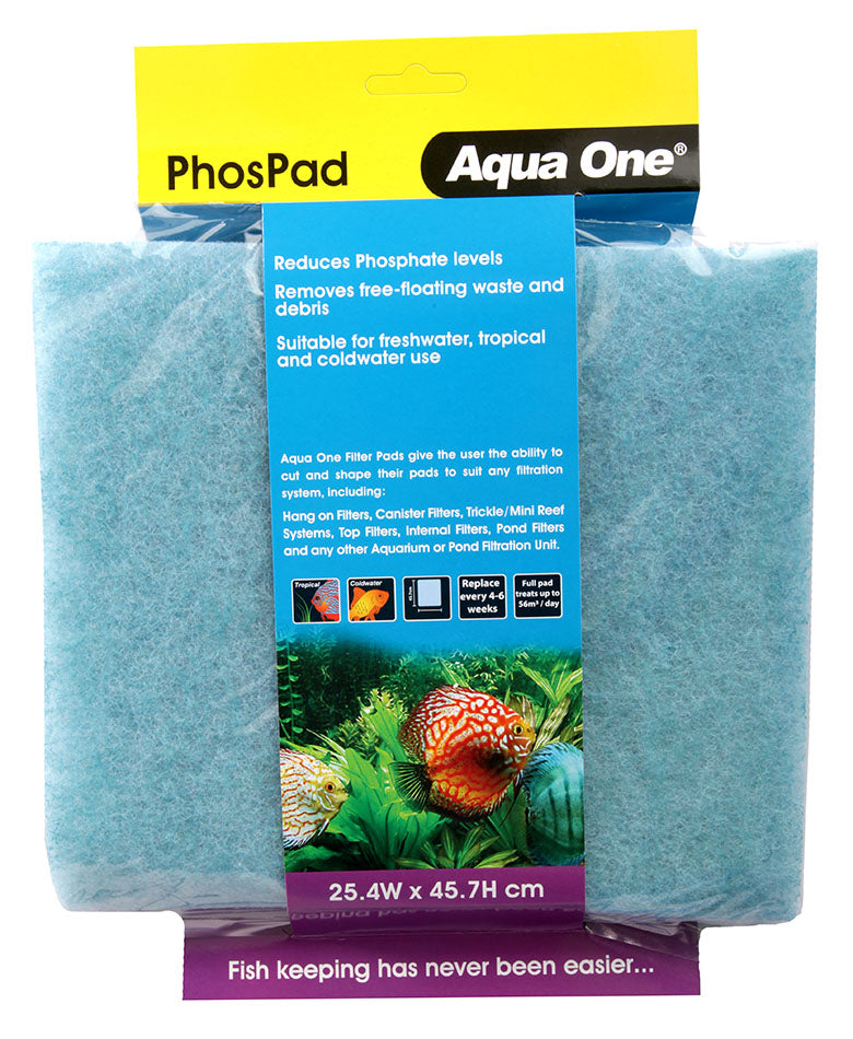 Aqua one 2025 filter pads