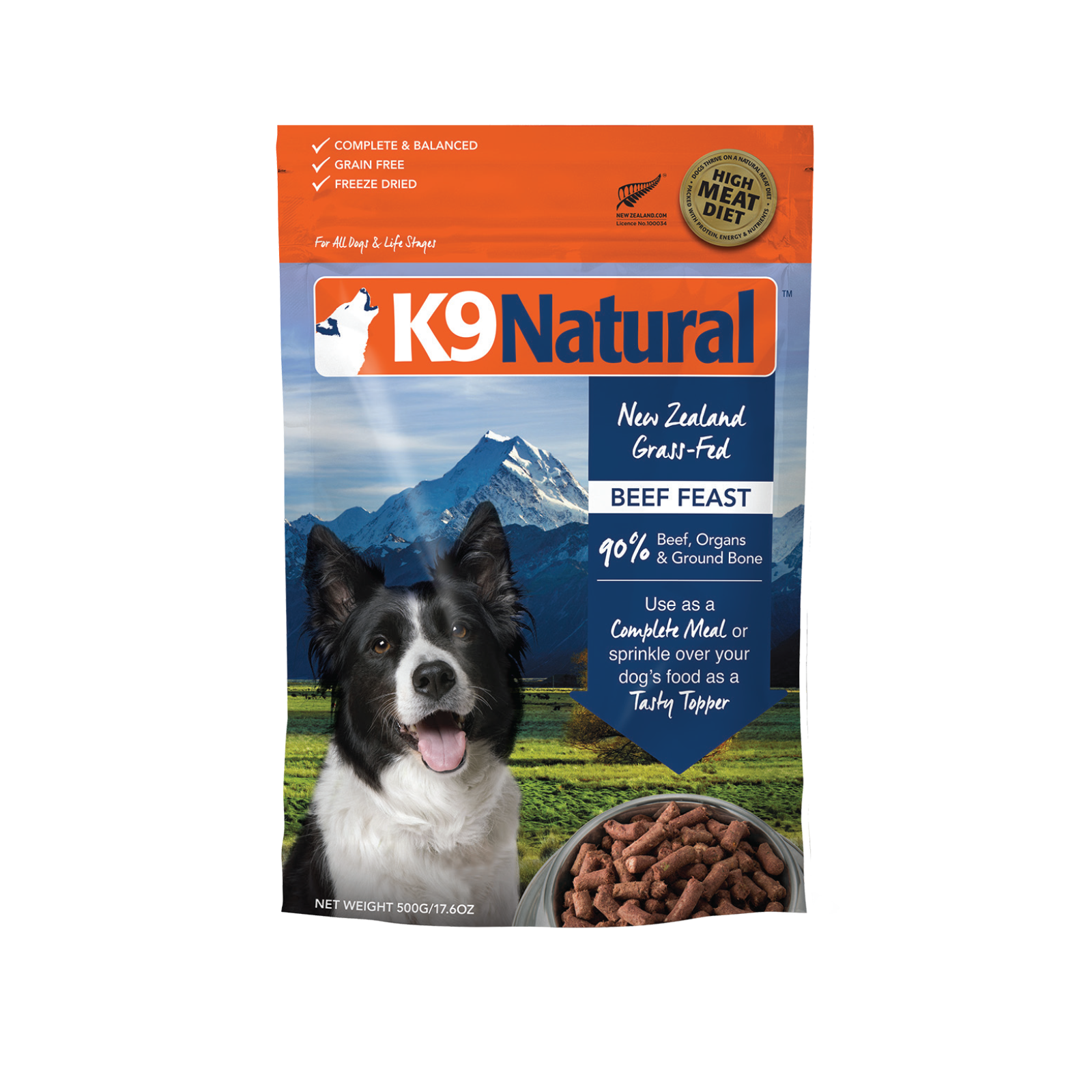 K9 Natural Beef Feast Freeze Dried